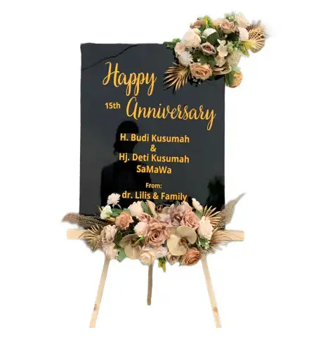 Papan Bunga Akrilik Goyage