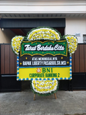 Papan Bunga Duka di Goyage