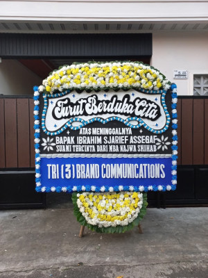 Papan Bunga Duka di Goyage